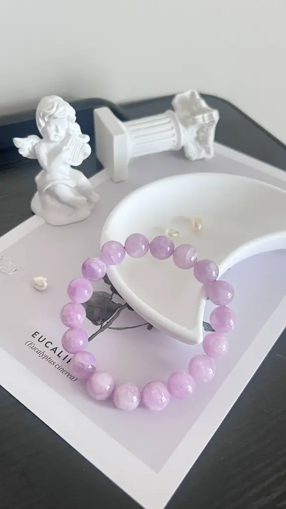 Kunzite bracelet 10mm